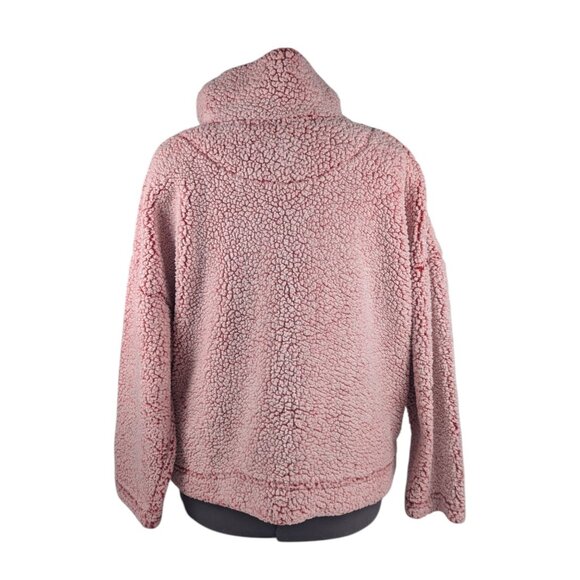 Atlanta Falcons Sherpa Sweater Quarter-Zip Pullover Jacket Size XXL NFL Women's - Picture 5 of 8